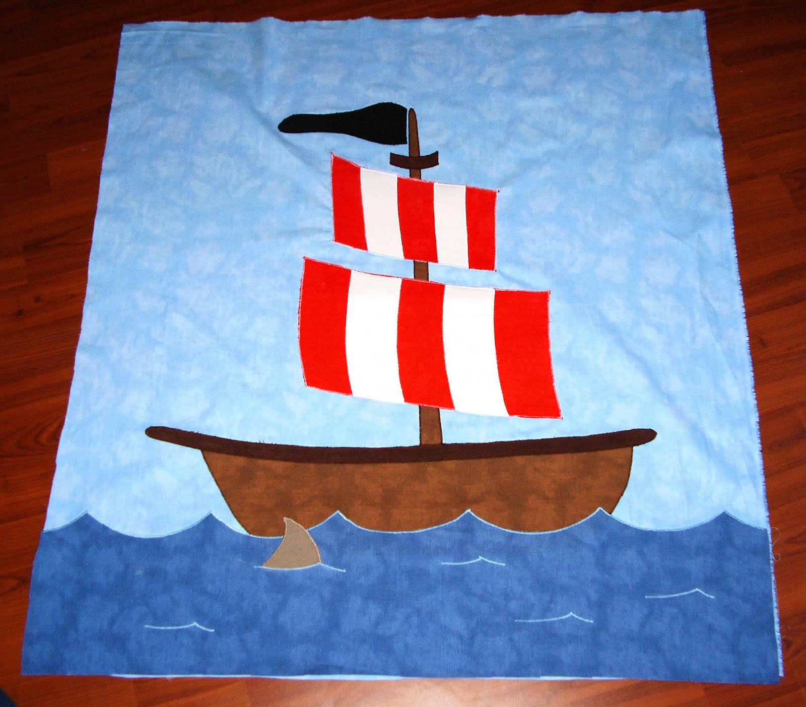 CLP eigenART: Wandbehang mit Piratenmotiv