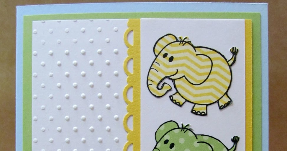 Savvy Handmade Cards: Cute & Cuddly Baby Card