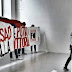 Roma, blitz pro Assad di Forza Nuova al Maxxi