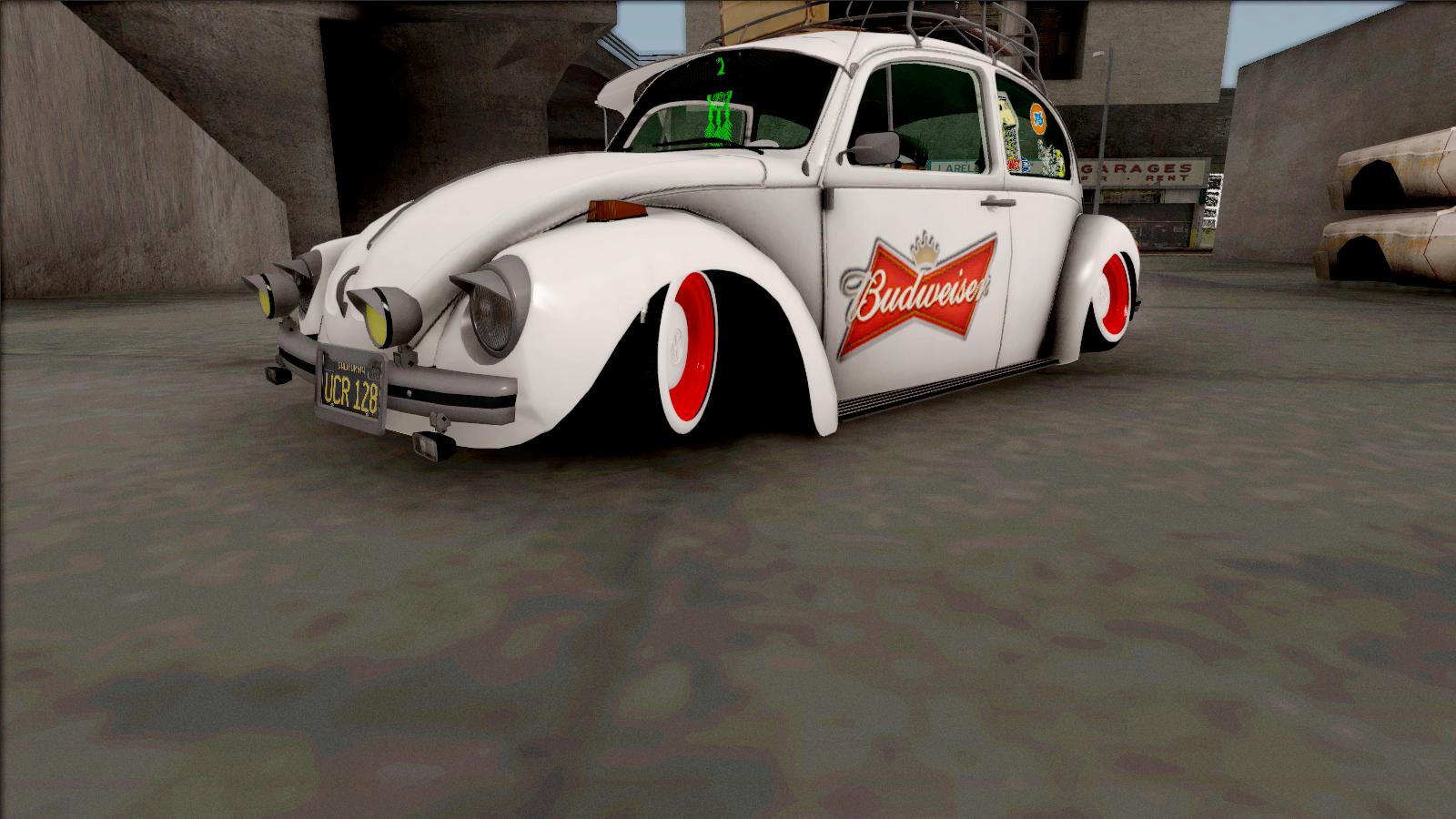 GTA V Fusca Rebaixado - MOD CARROS 