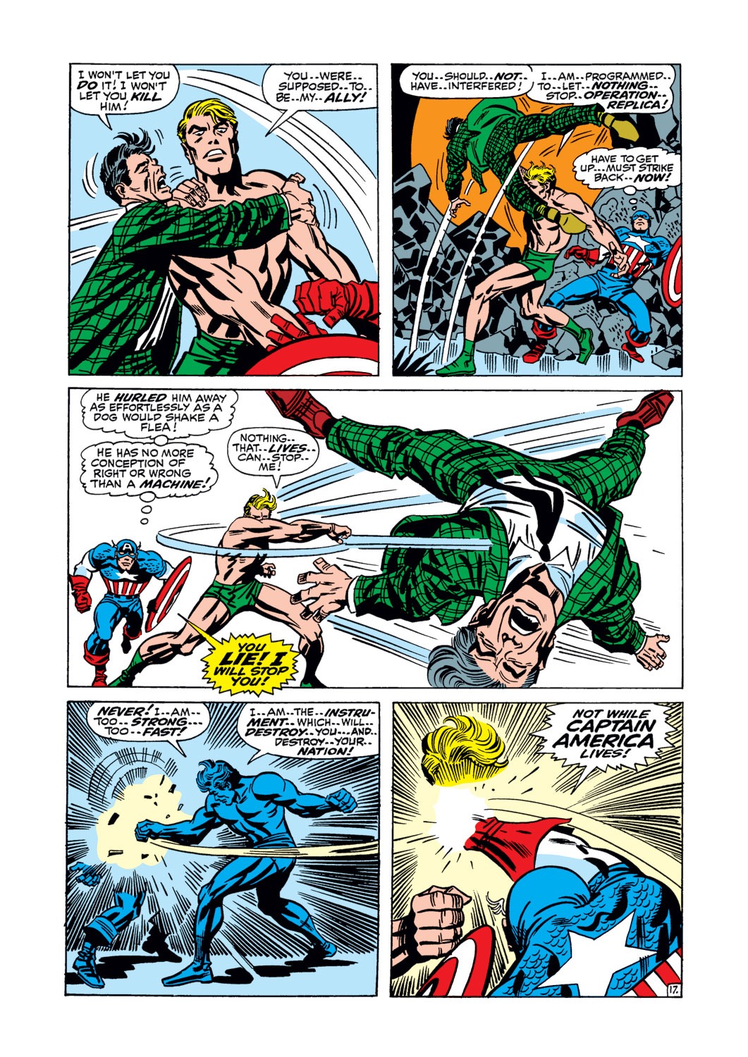 Read online Captain America (1968) comic -  Issue #106 - 18