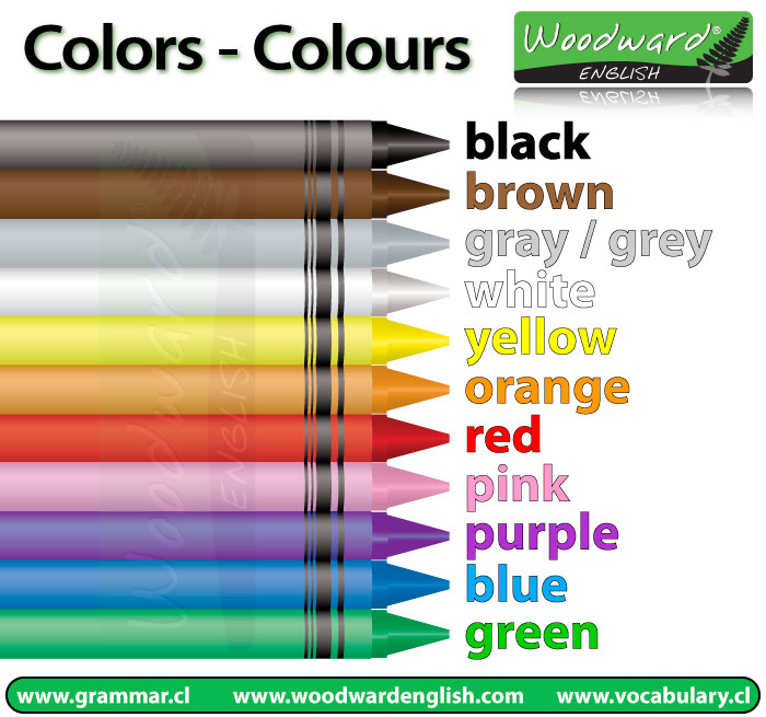 Ana&#39;s ESL blog: Colours in English