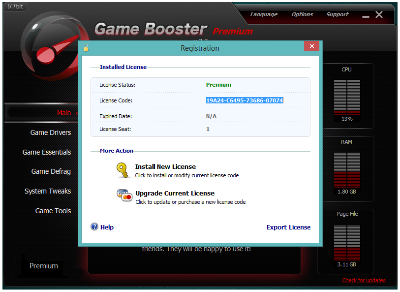 Лицензионный ключ sound booster. Game Booster. IOBIT game Booster. Ключ смарт гейм бустер. Ключи для смарт гейм бустер 5.2.