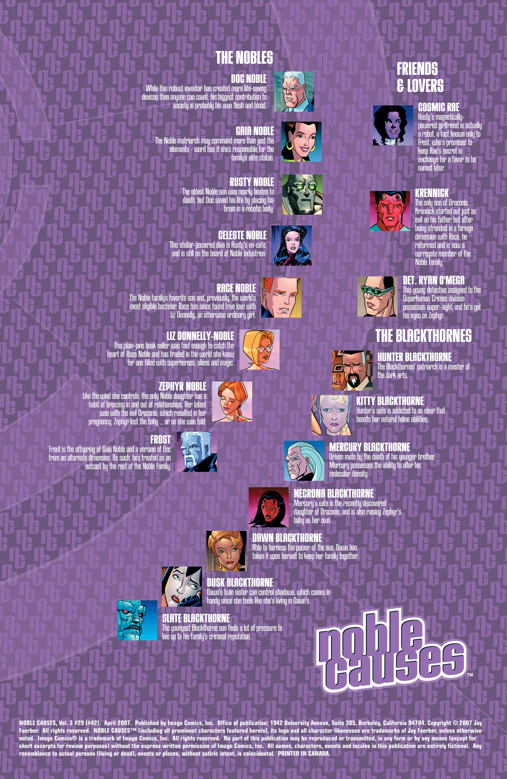 Read online Noble Causes (2004) comic -  Issue #29 - 24