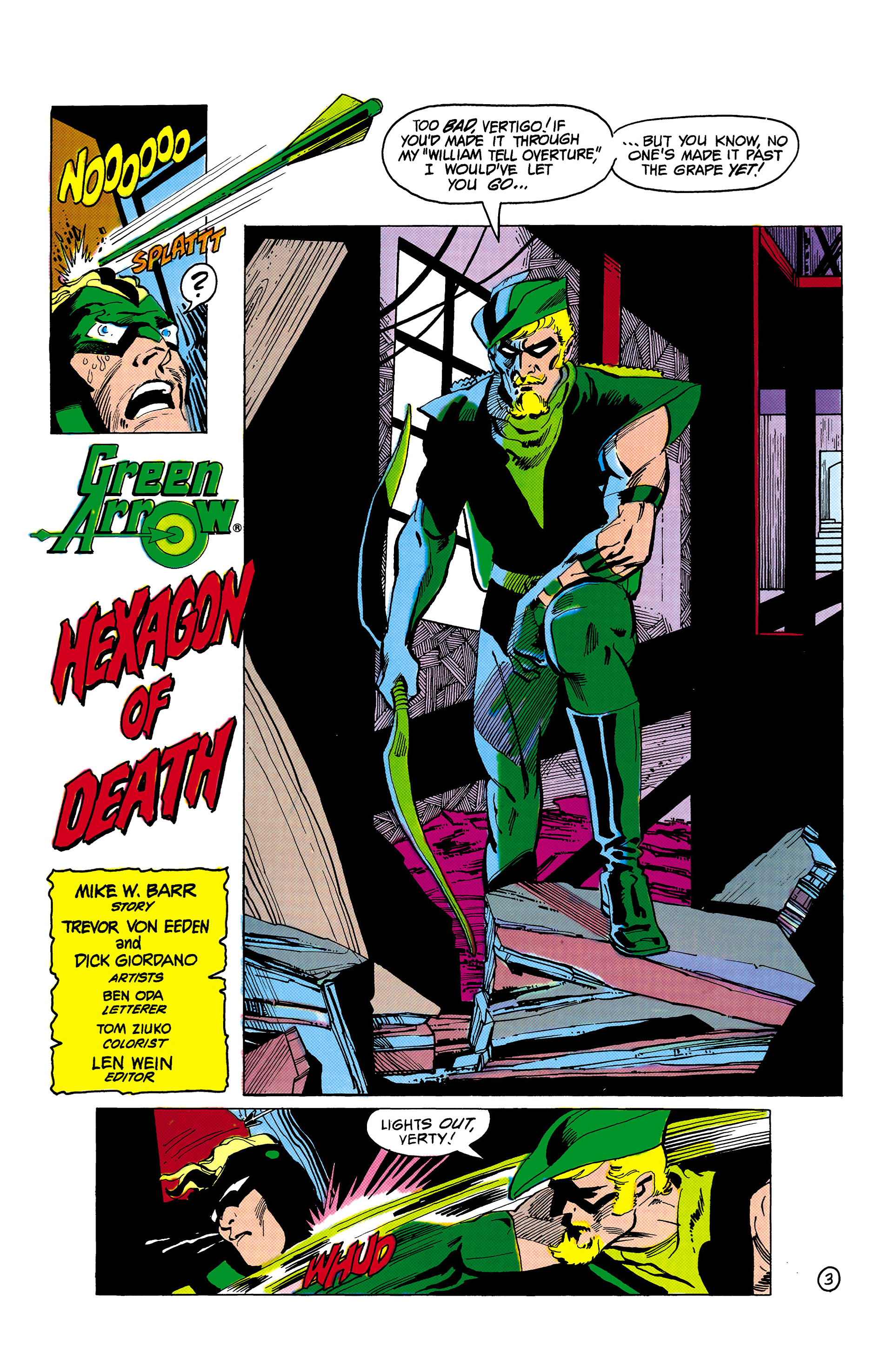 Read online Green Arrow (1983) comic -  Issue #3 - 4