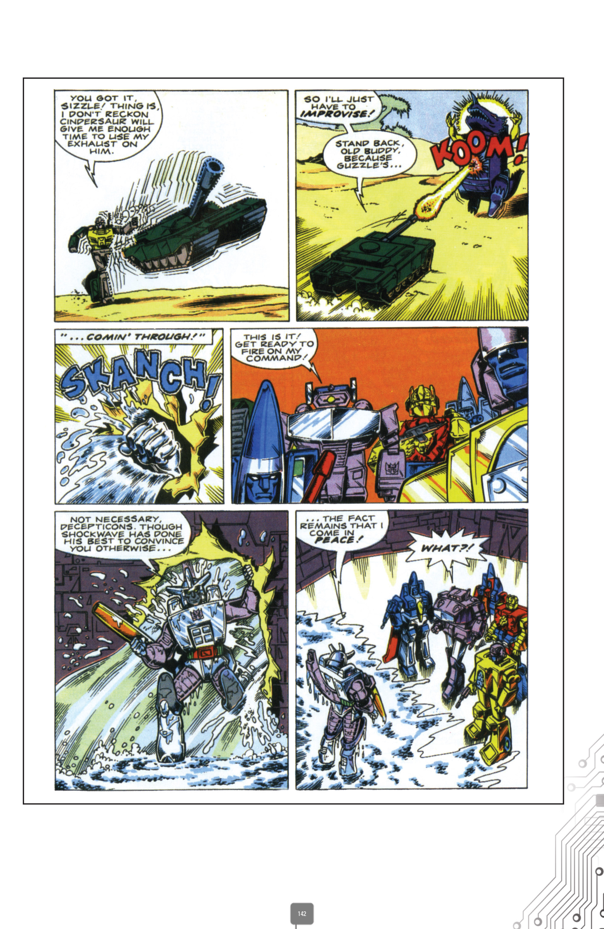 Read online The Transformers Classics UK comic -  Issue # TPB 5 - 142