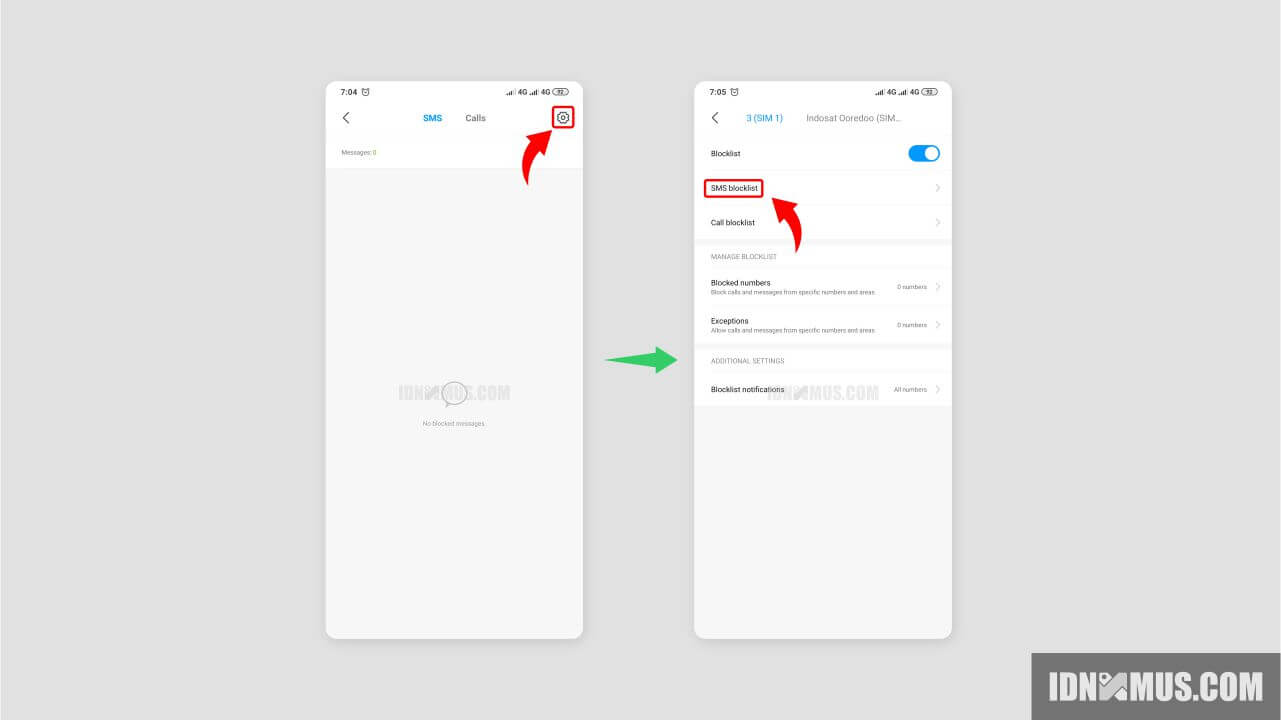 Cara Blokir SMS Spam di Xiaomi