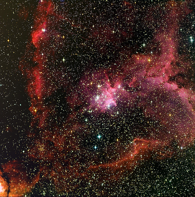 IC 1805, The Heart Nebula in Cassiopeia - Imaged on ATEO-1 by Lauren S. and Kristen A.