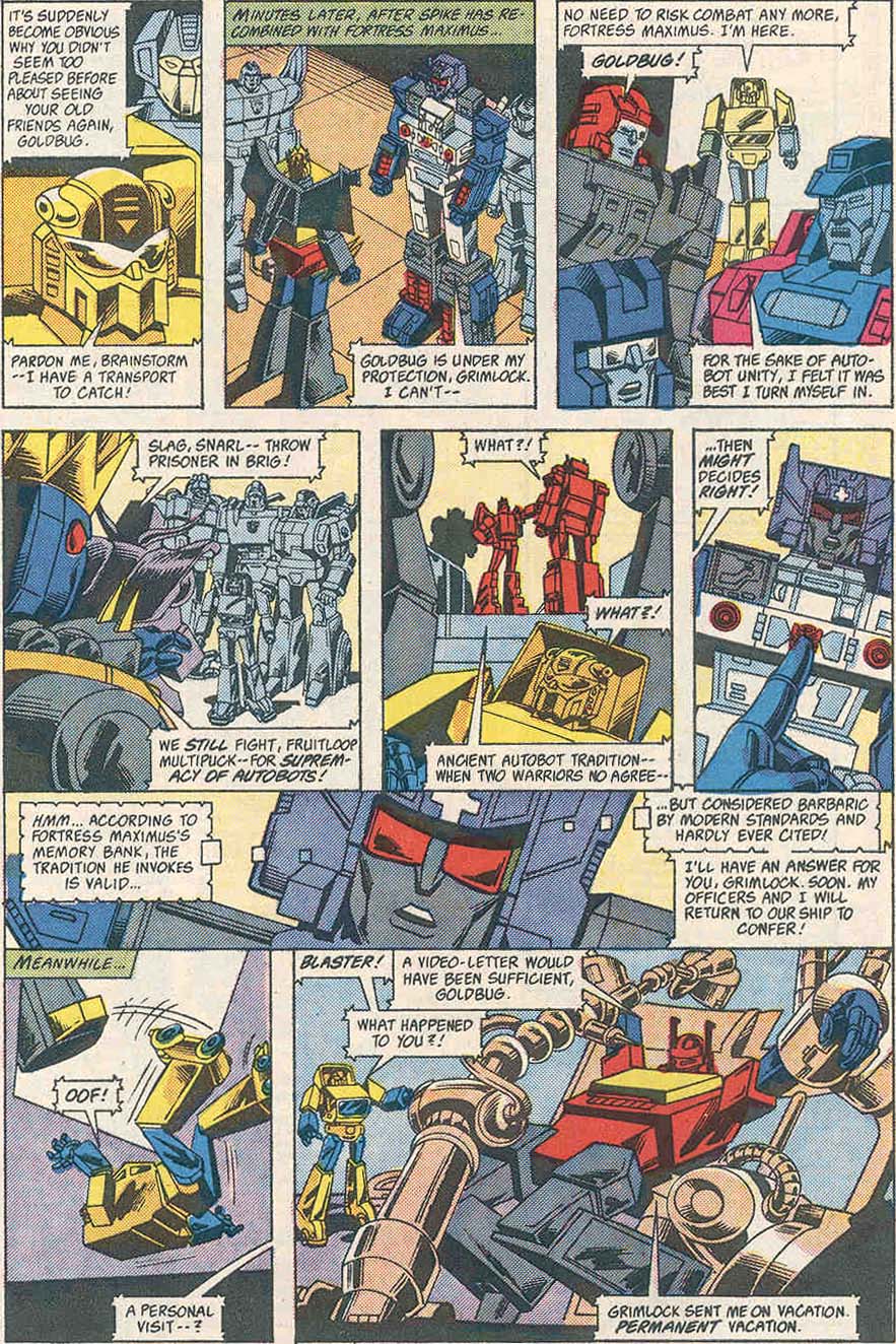 The Transformers (1984) issue 41 - Page 7