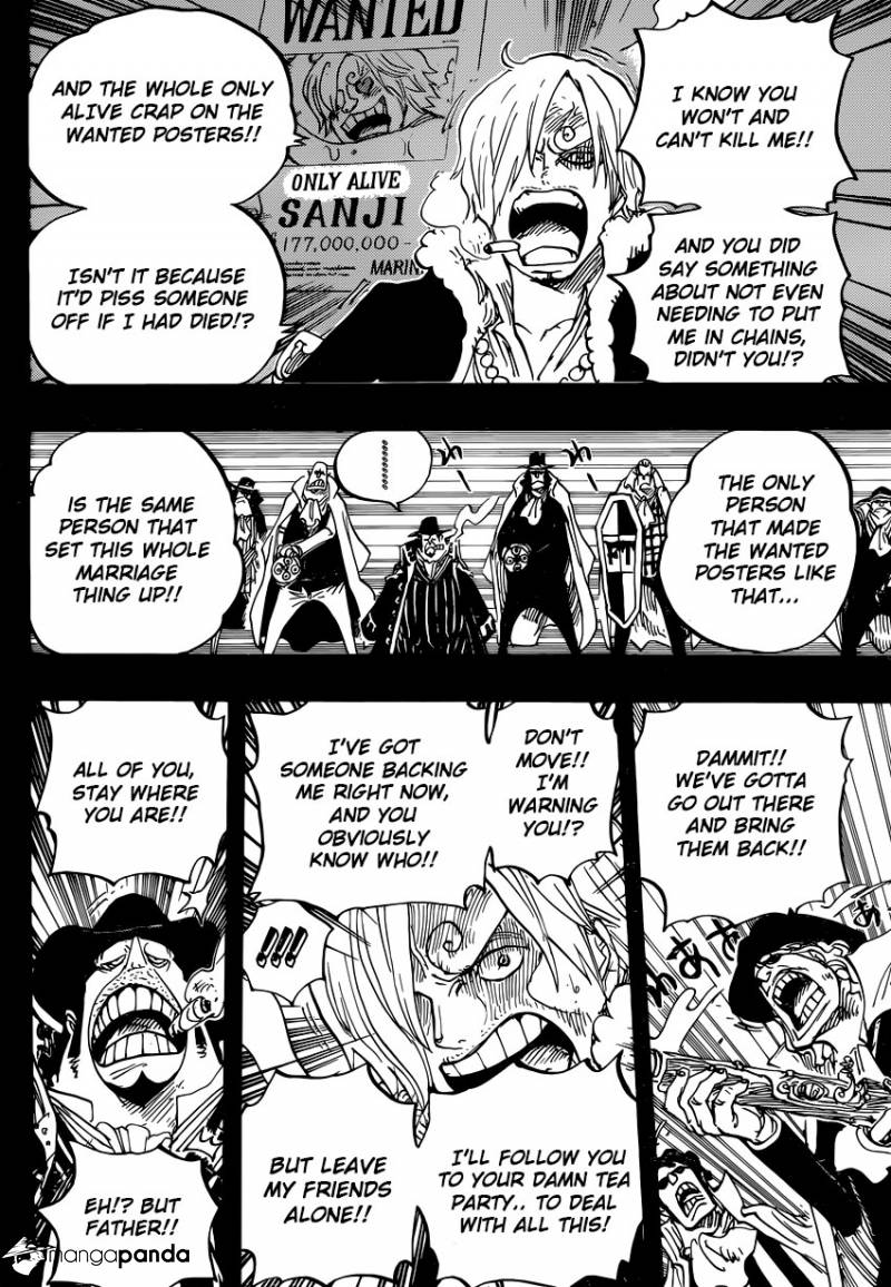 One Piece Ch.813: An Invitation to the Tea Party