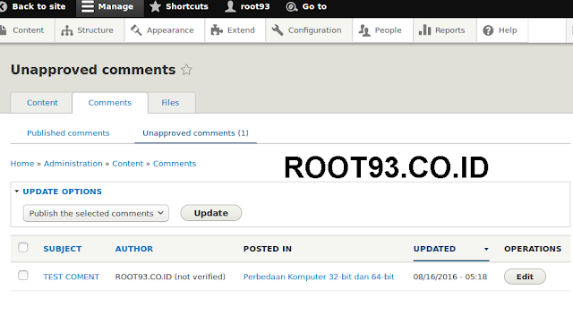 komentar drupal 8 yang di moderasi komentar drupal 8 yang di moderasi