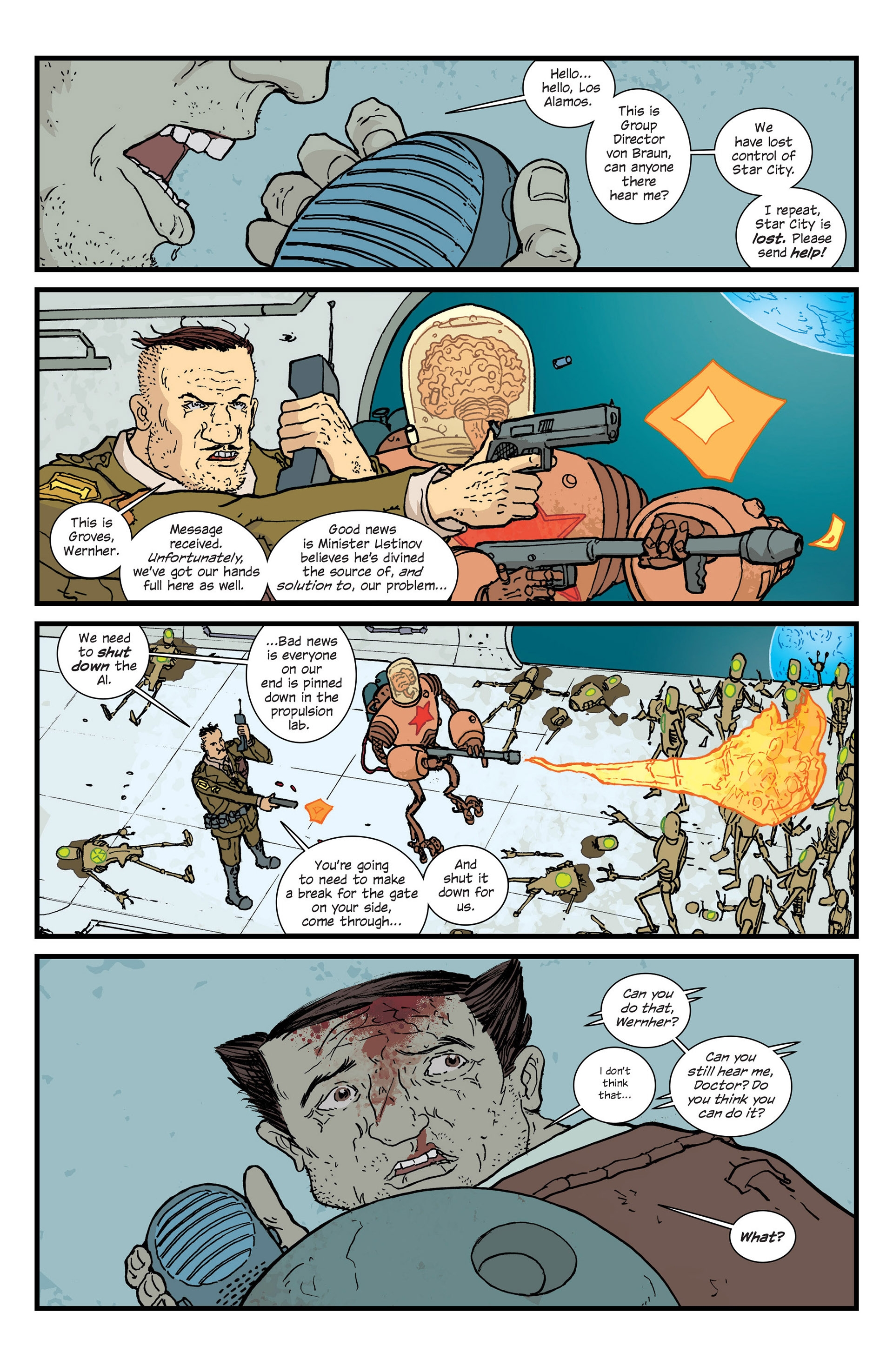 Read online The Manhattan Projects comic -  Issue #8 - 14