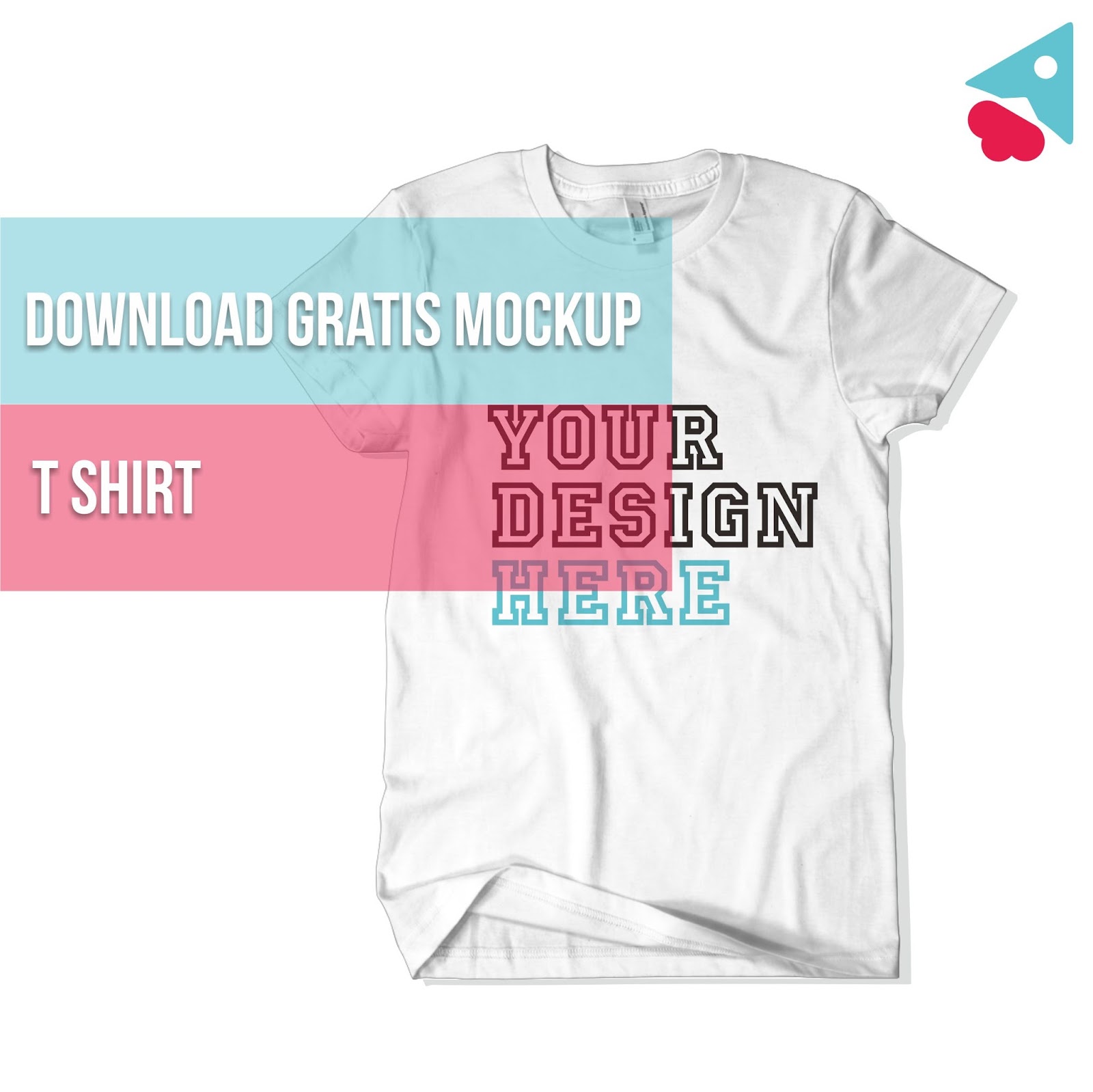 Download Free Download Desain Kaos Cdr Gratis Desaprojek PSD Mockups.