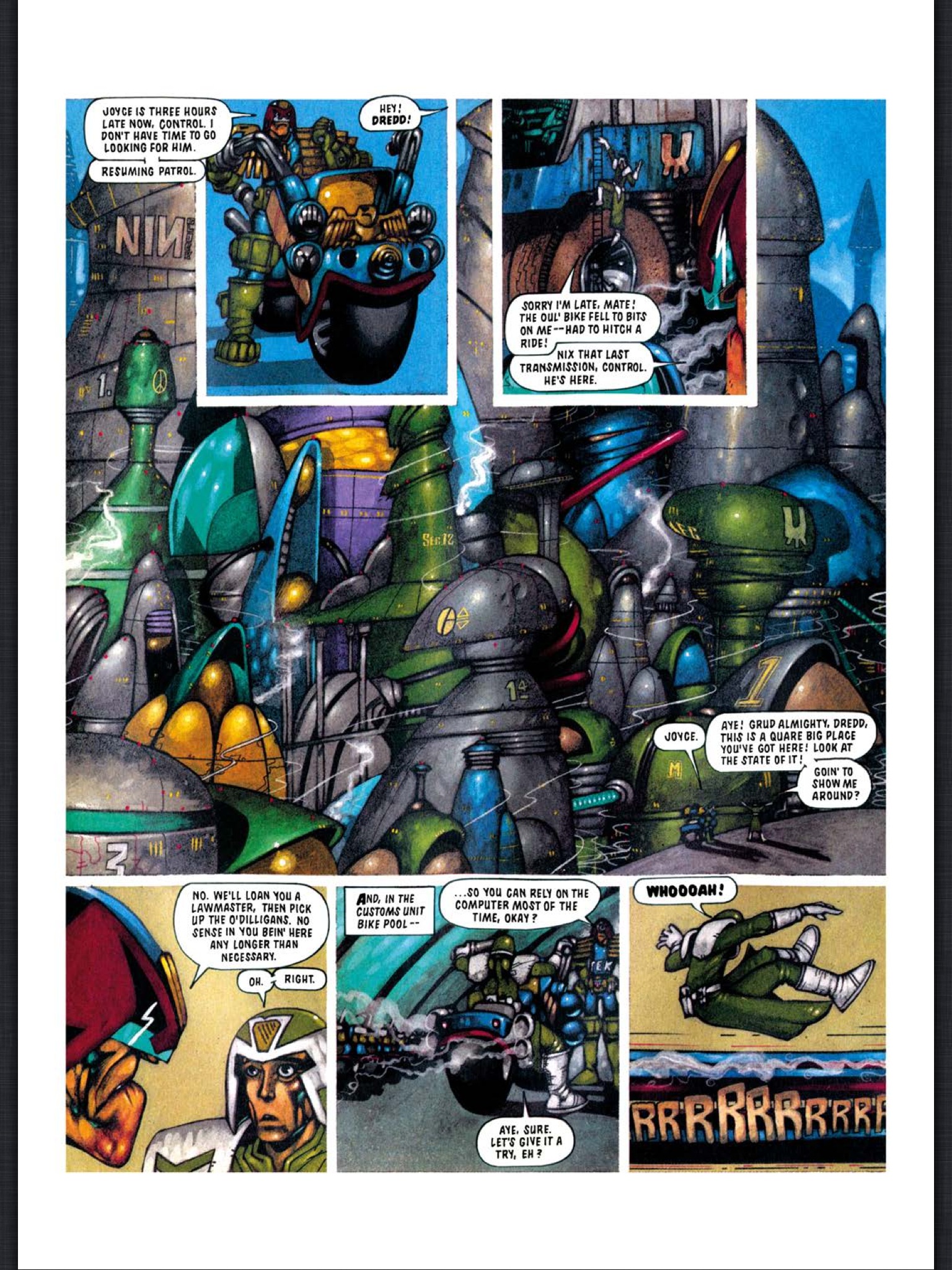 Read online Judge Dredd: The Complete Case Files comic -  Issue # TPB 18 - 8