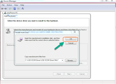 Install Android VCOM USB Driver On PC Install Android VCOM USB Driver On PC