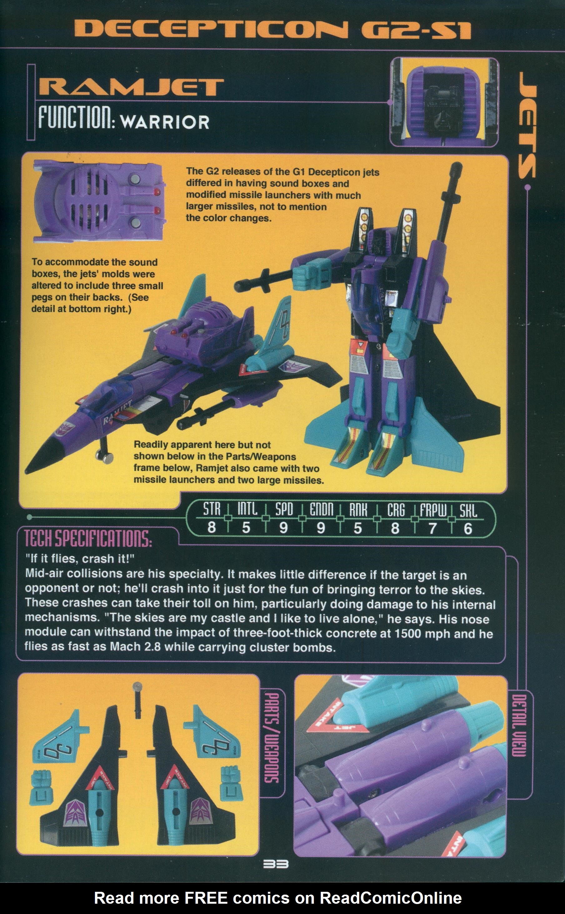 Read online Cybertronian: An Unofficial Transformers Recognition Guide comic -  Issue #6 - 35