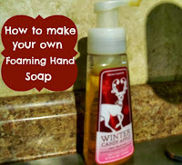 It's amazing how much money you can save making your own foaming hand soap!  