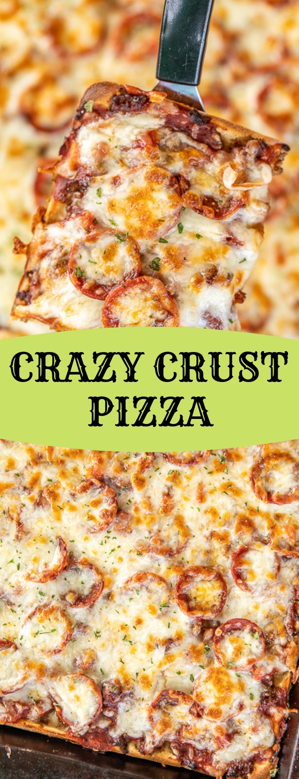 rovieshone food recipes : CRAZY CRUST PIZZA