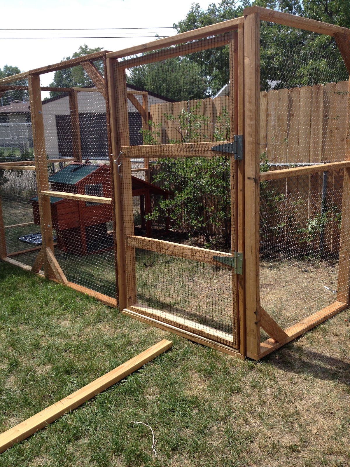Creative Healings The Chicken Enclosure is Finally Done!