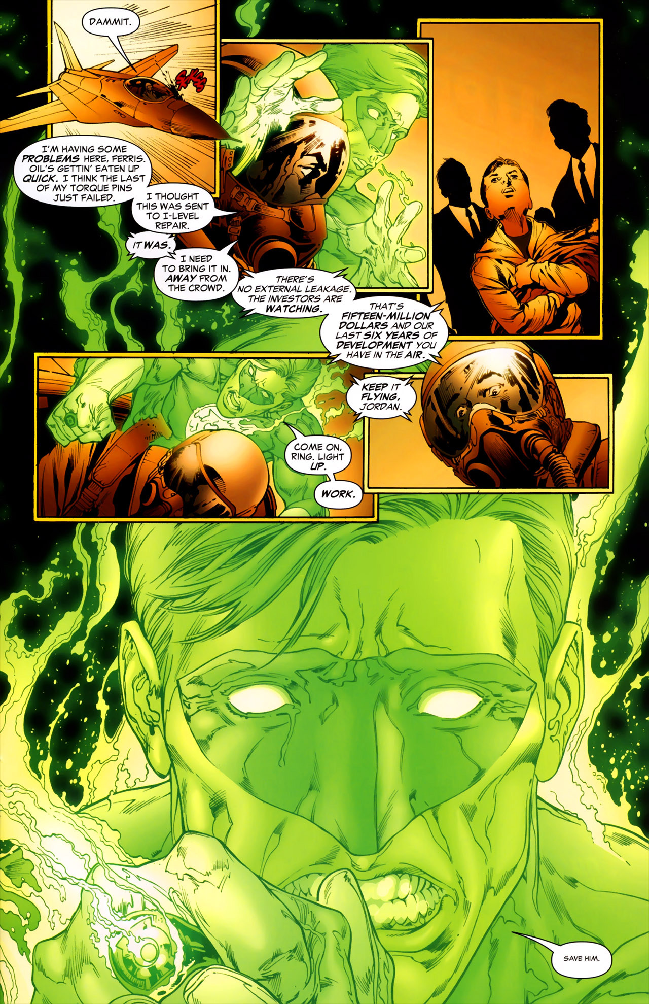 Read online Green Lantern (2005) comic -  Issue #21 - 15