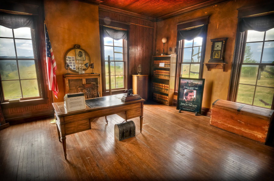 Cinema South Dakota Fort Hays from "Dances With Wolves" still a