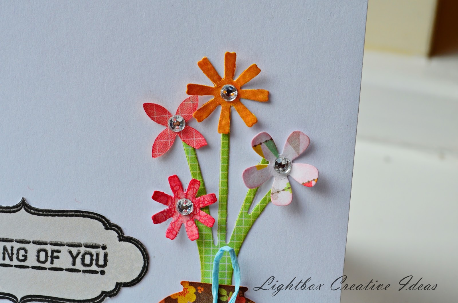Lightbox creative Ideas Clean and simple cards with sizzix