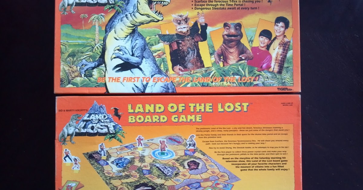 A Board Game A Day: The Land of the Lost Board Game