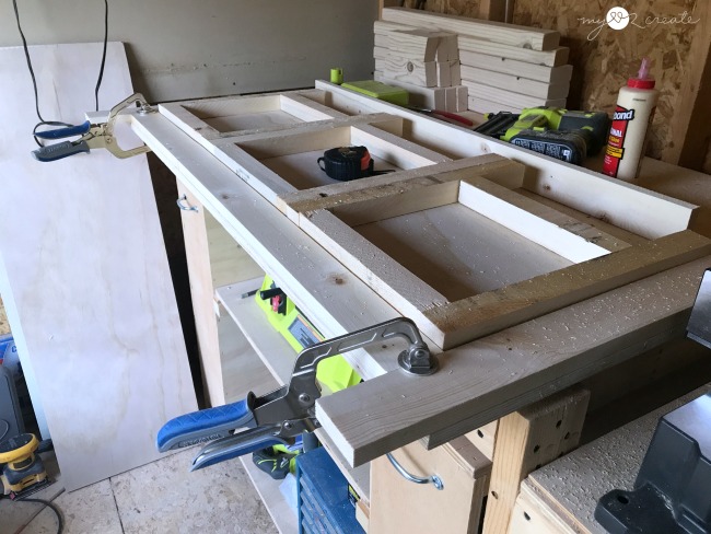 Kids Pull Down Table My Love 2 Create Doing A Dry Fit To Make Sure My Frames Into The Face Frame For