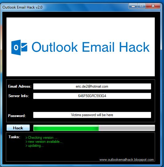 Email hack app download android
