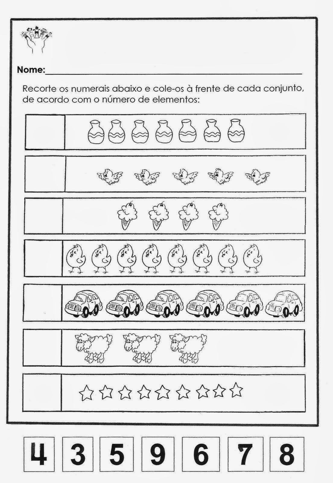 PARA QUEM AMA ALFABETIZAÇÃO: ATIVIDADES DIVERSAS DE MATEMÁTICA
