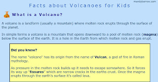 LEARN ENGLISH WITH VALSEQUILLO CLIL: Facts about Volcanoes for kids