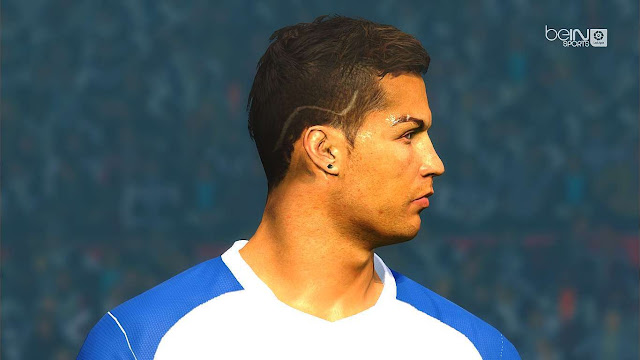 Cristiano Ronaldo Face With Blonde Hair V2 Pes 2017 Patch Pes