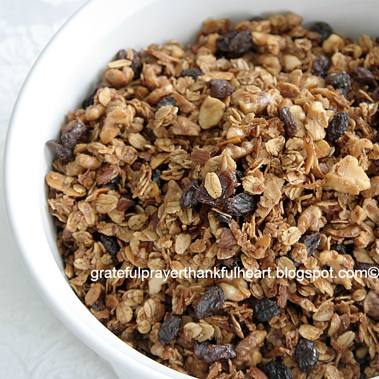 Giant Strawberry and Granola Parfait Grateful Prayer Thankful Heart