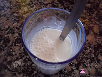 Maicena disuelta en leche