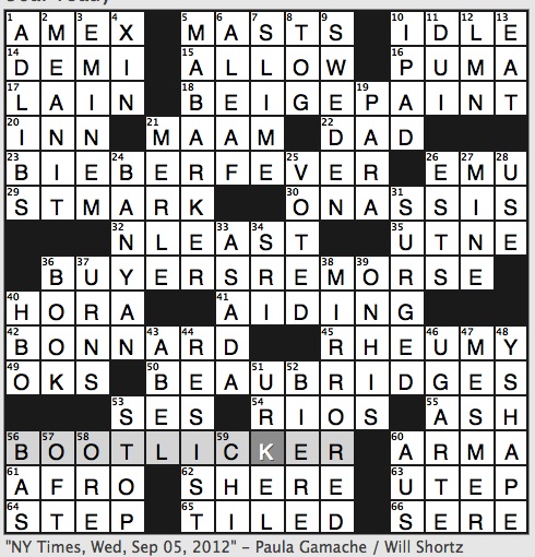 sex themed crossword puzzles Do it yourself penis stretcher