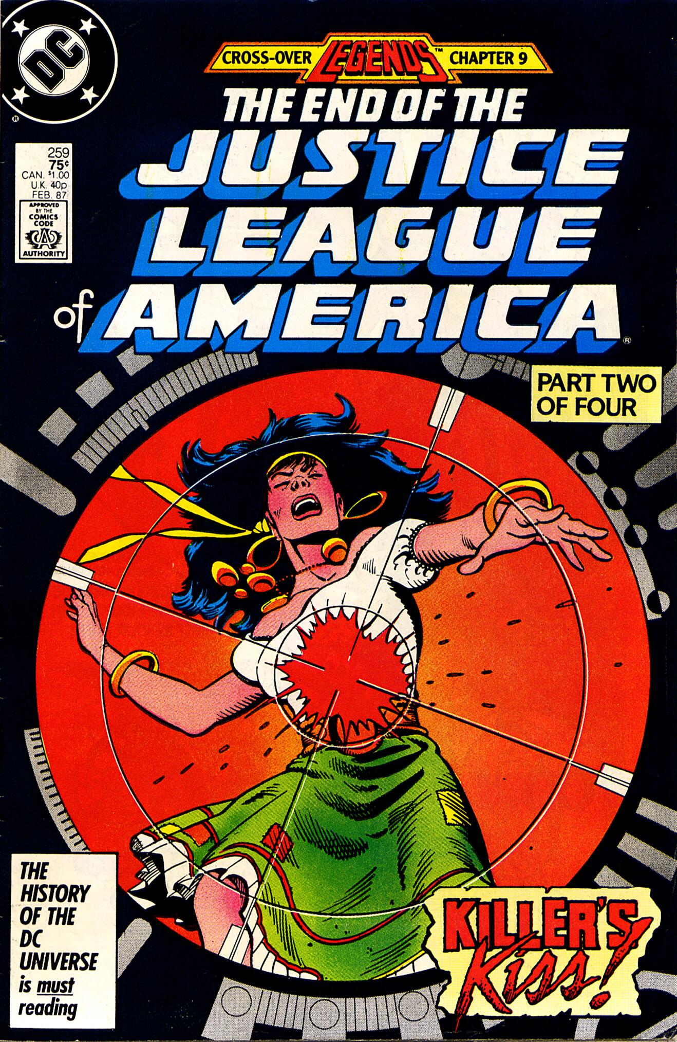 Read online Justice League of America (1960) comic -  Issue #259 - 1