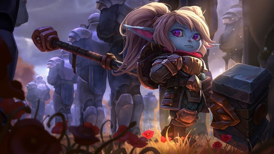Poppy, LoL, Splash Art, 4K, #230 Wallpaper