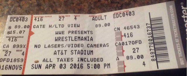 WrestleMania 32 Tickets, Tickets Price WrestleMania 32 Tickets, Tickets Price