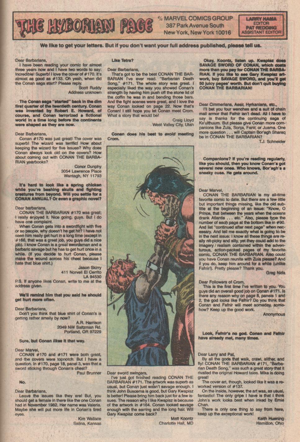 Conan the Barbarian (1970) Issue #175 #187 - English 24