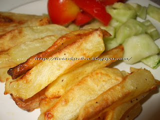 "Cartofi prajiti" in cuptorul cu convectie