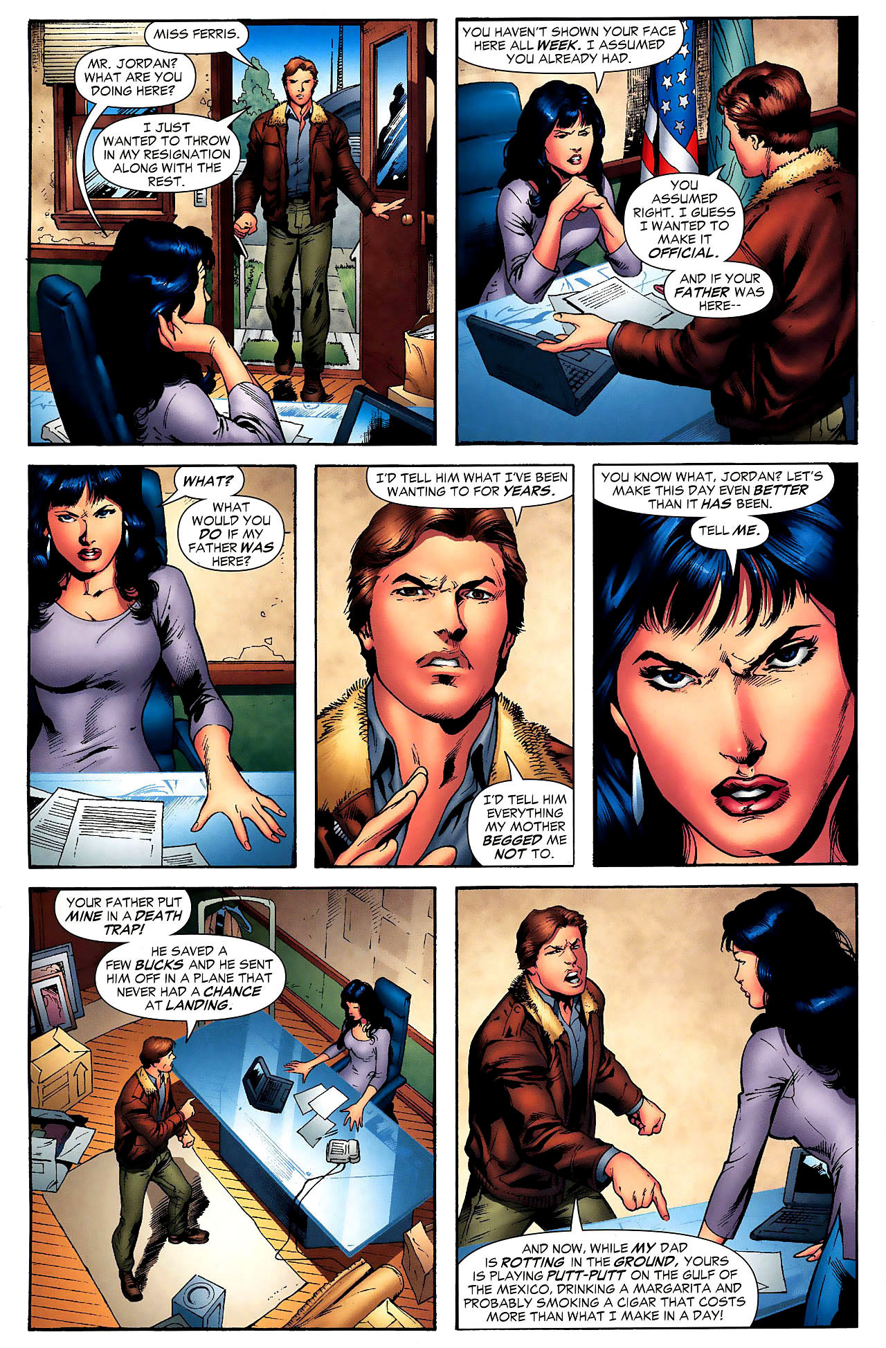 Read online Green Lantern (2005) comic -  Issue #32 - 9