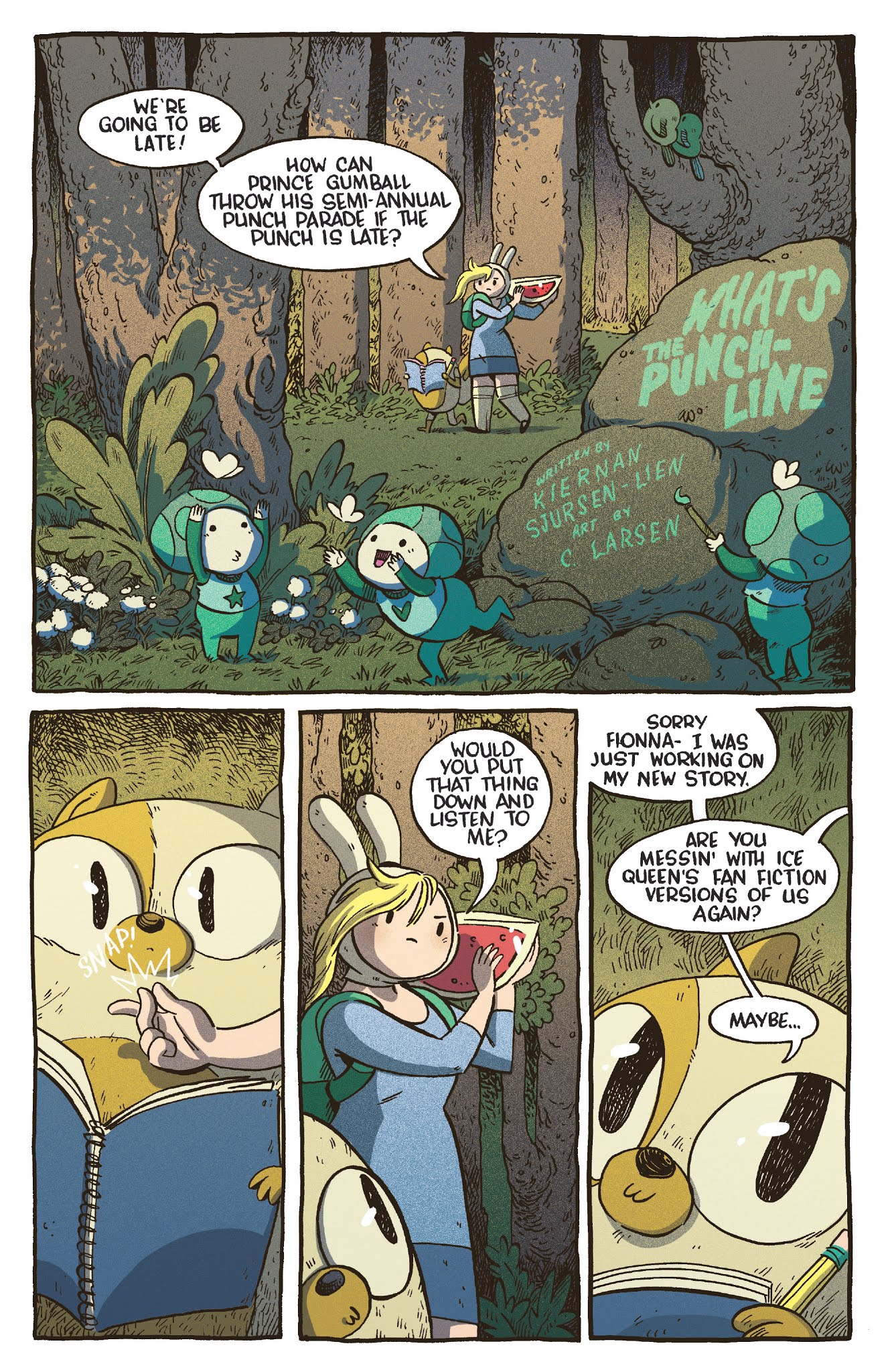 Read online Free Comic Book Day 2018 comic -  Issue # Adventure Time with Fionna and Cake - 3