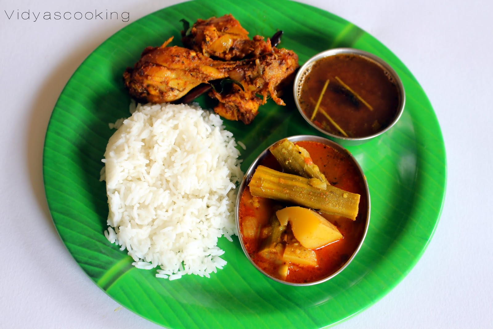Southindian Style Chicken Curry Roast Recipe Using Sakthi Masala Curry