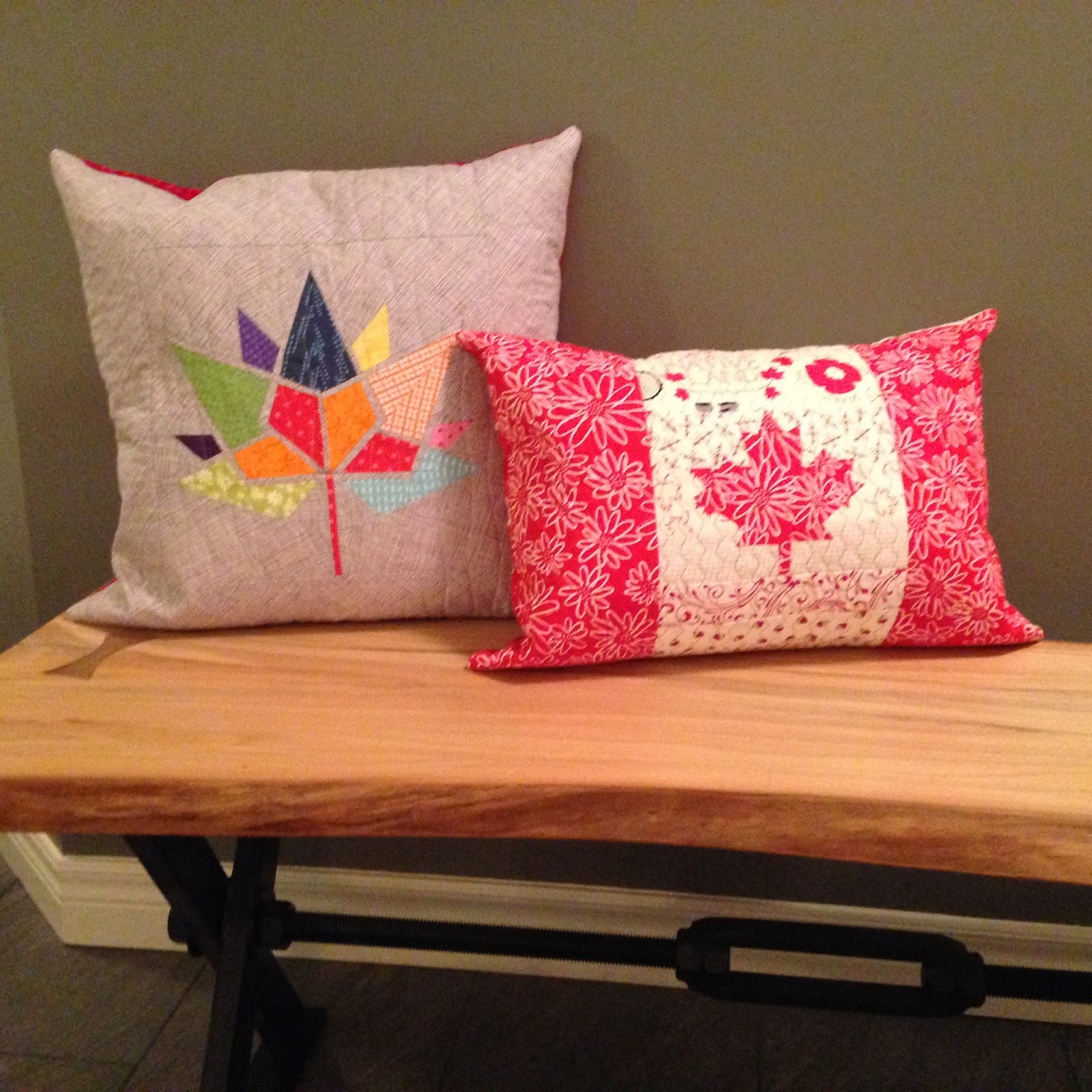 The Cozy Quilter Canada 150 Pillow