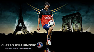 zlatan ibrahimovic PSG  BY maceme wallpaper