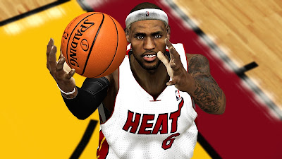 NBA 2K13 LeBron James Cyberface Mod www.nba2k.org