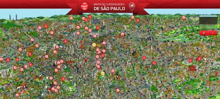 Mapa de curiosidades de São Paulo
