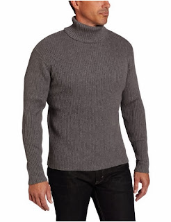Alex Stevens Men's Ribbed Turtleneck Sweater - boetiqmurah