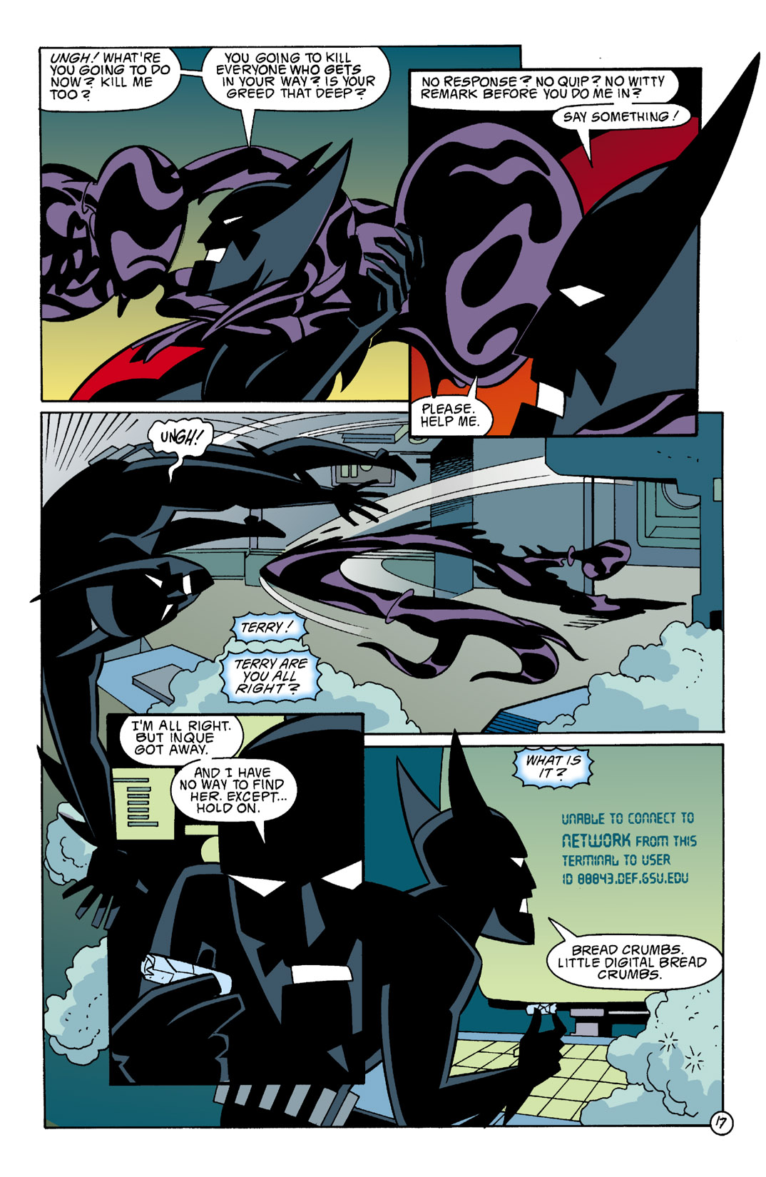 Read online Batman Beyond [I] comic -  Issue #6 - 18