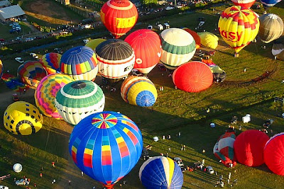 Passeio de balão em Torres balões